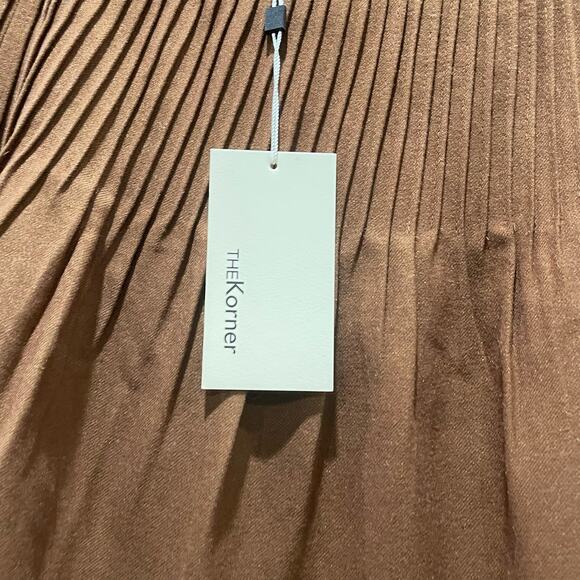 Anthropologie The Korner Brown Mini Skirt Size Small - Picture 3 of 8